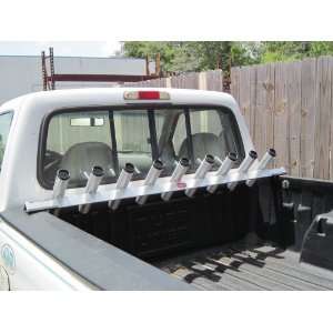  Fishing Rod Holder Across Bedrail for Smaller Size Trucks 