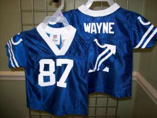 Indianapolis Colts Reggie Wayne Baby Infant Football Jersey sz 18 