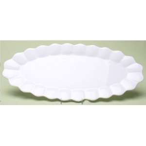  Flea Market Fish Platter in White
