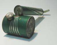 ANTIQUE INSECTICIDE PEST TIN SPRAYER CONTAINER  