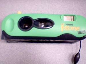 POLAROID I ZONE INSTANT POCKET CAMERA~LIME GREEN COLOR VERSION~TESTED 