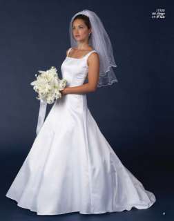 JESSICA McCLINTOCK White Wedding Dress Gown NWT Size 6  