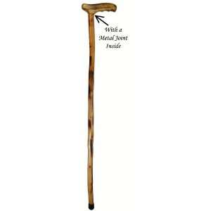  LOT 24 Wooden Fritz Walking Cane With Metal Joint 