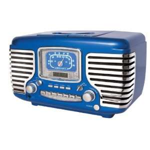    The Corsair Radio/CD/Alarm Clock CR 612 Blue