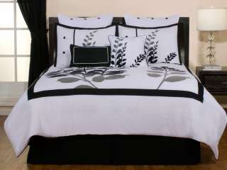 8Pcs Queen Ashton Bedding Comforter Set  