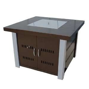 Hiland GSFPCSS Propane Outdoor Fire Pit 