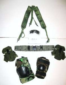 LOT Tactical Gear US Army Military SPECS PADS BELT & M  