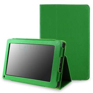 For Kindle Fire Premium Folio Leather Slim Case Cover Pouch With Flip 