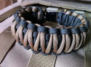 OD & Coyote King Cobra Paracord Survival Bracelet   