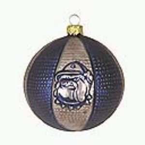  Georgetown Hoyas NCAA Glass Basketball Ornament (2.75 