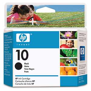   c4844a hp 10 black ink cartridge specifications for hp model qty page