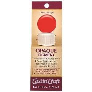  1oz Castin Craft Red Opaque Dye Arts, Crafts & Sewing