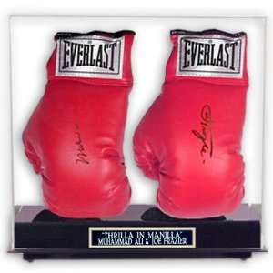    Double Boxing Glove Vertical Display Case