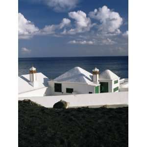 Beach Houses, Lanzarote, Canary Islands, Spain, Atlantic Photographic 