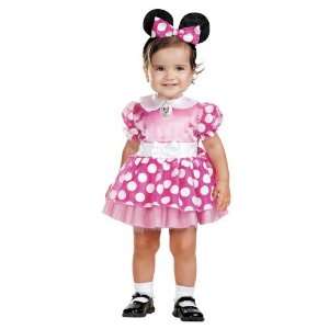  Infant Pink Clubhouse Minnie Mouse Baby Costume Toys 