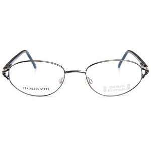 Bill Blass 839 Silver Blue Eyeglasses