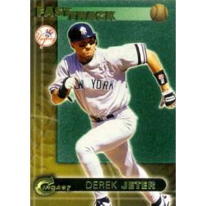  1997 Circa Fast Track Derek Jeter Yankees #3 Sports 