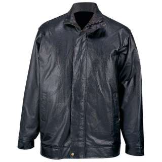   ™ Hand Sewn Pebble Grain Genuine Leather Jacket Full Lining X LARGE