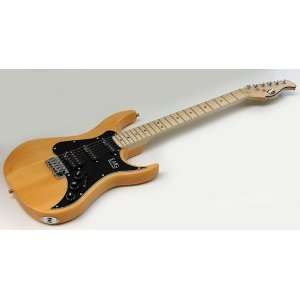   NATURAL BEAUTY STRAT TYPE ELECTRIC GUITAR w EMGs Musical Instruments