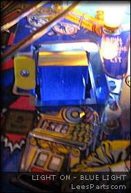 Slot Machine Kickout Light   Green   Twilight Zone Pinball TZ  