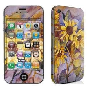 Franklin Covey Decal Skin for Apple iPhone 4 by Decal Girl   Sunflower