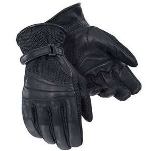   Textile Harley Touring Motorcycle Gloves   Color Black, Size X Small