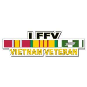 US Army I FFV Vietnam Veteran Window Strip Decal Sticker 5 
