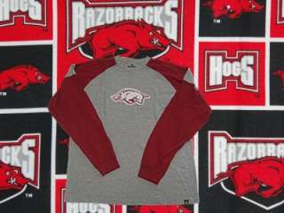 NCAA Arkansas Razorbacks Long Sleeve Jersey XL Shirt  
