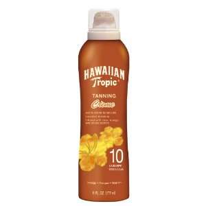 Hawaiian Tropic Tanning Crème Lotion Sunblock SPF 10, 6 Fluid Ounce 