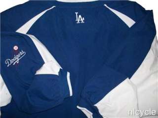 Los Angeles DODGERS MLB Lite Weight PULLOVER JACKET L NWT  