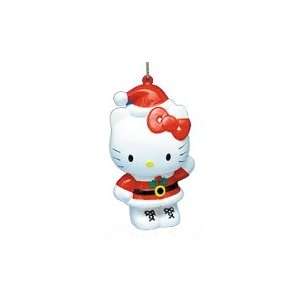  Hello Kitty Blow Mold Ornament   Santa