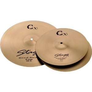  Stagg CXK SET Brass Standard Cymbal Set with 14 Inch Hi 