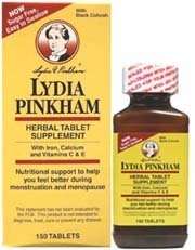Lydia Pinkham Herbal Tablets   150 Tablets (12 packs)  