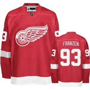 Gear   2012 NHL Jersey Johan Franzen #93 Detroit Red Wings RED Hockey 
