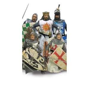 THE KNIGHTS * MUDDY EDITION * Set of 5 MONTY PYTHON AND THE HOLY GRAIL 