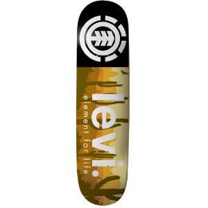  Element Levi Welcome Board Shape # 16 Flatlight Skateboard 