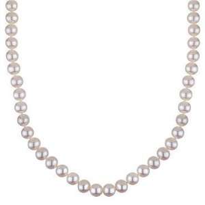  Honora 8 8.5mm White Freshwater Cultured Pearl Necklace 
