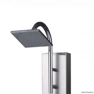 Stainless Steel Massage jets Spa Tower Shower Panel  
