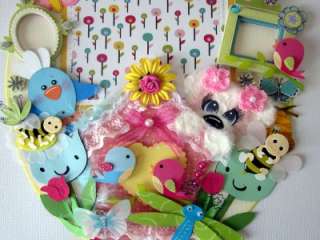   HANDMADE PREMADE SPRING MAT TOPPER TEAR BEAR PAPER PIECING PAGE 10