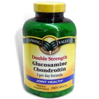 Glucosamine Chondroitin Double 240 Caplet Spring Valley  