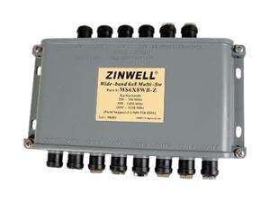    Zinwell MS6X8WB DIRECTV Approved Wideband Multiswitch