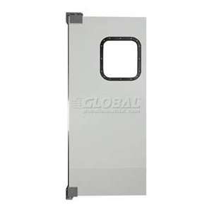  Light To Medium Duty Service Door Single Panel Gray 3 X 7 