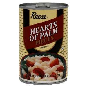  Reese, Hearts Palm Of Slcs & Chnks, 14 OZ (Pack of 12 