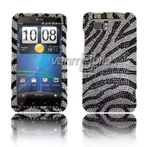   Gem Bling Hard 2 Pc Design Case Cover for HTC Vivid AT&T Cell Phone