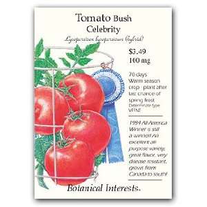  Tomato Bush Celebrity Seed Patio, Lawn & Garden