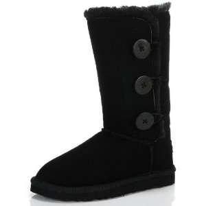  Ugg Boots Button Boots Triplet Black