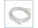 15FT 15 FEET CAT5e RJ45 ETHERNET LAN NETWORK PATCH LEAD CABLE WHITE 