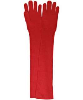   stretch cashmere long gloves  