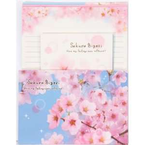  Sakura Letter Set cherry blossom flowers Japan