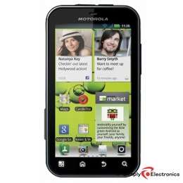 Motorola Defy Plus (Black) Water Resistant Unlocked Cell Phone +1 yr 